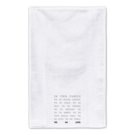 In This Family 16" x 25" Towel Set